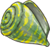 Cone Shell - Green